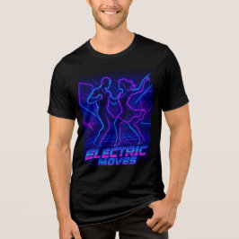 ELEKTRISCHE BEWEGINGEN NEON NACHTEN SALSA Tri-Blend SHIRT