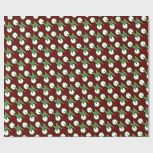 Elektrische bike cadeaupapier (Vlak)