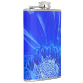 elektrische blauwe gerbera heupfles (Rechts)