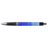 elektrische blauwe gerbera pen (Voorkant)