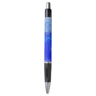 elektrische blauwe gerbera pen