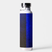 Elektrische blauwe gespikkelde waterfles (Rechts)