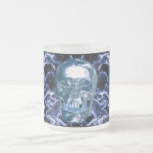 Elektrische blauwe Mok van de schedel (Center)