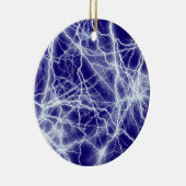 Elektrische bliksemflessen keramische ronde siervo keramisch ornament (Rechts)