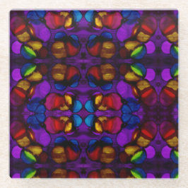 Elektrische bloei glazen onderzetter