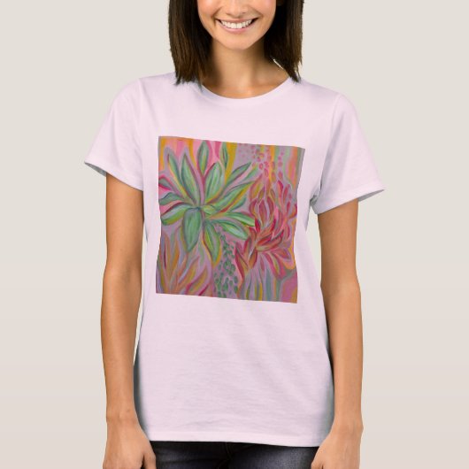 Elektrische Bloei T-shirt (Voorkant)