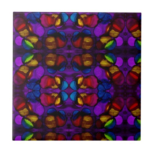 Elektrische bloei tegeltje (Voorkant)