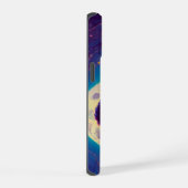 Elektrische bloemen iPhone 15 case (Rechterkant)