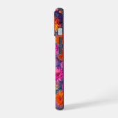 Elektrische bloemen iPhone 15 case (Linkerkant)