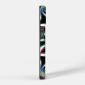 Elektrische Bloesem Mandala iPhone Hoesje (Rechterkant)