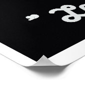 Elektrische Bloom: Neon Love Symphony Poster (Hoek)