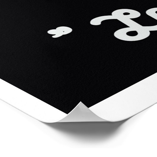 Elektrische Bloom: Neon Love Symphony Poster (Hoek)