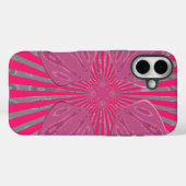Elektrische Bloom Wings: Een Levendig Edgy & Mooi Case-Mate iPhone Case (Achterkant (horizontaal))