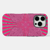 Elektrische Bloom Wings: Een Levendig Edgy & Mooi Case-Mate iPhone Case (Achterkant (horizontaal))