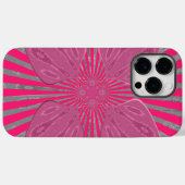 Elektrische Bloom Wings: Een Levendig Edgy & Mooi Case-Mate iPhone Case (Achterkant (horizontaal))