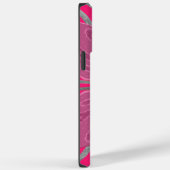 Elektrische Bloom Wings: Een Levendig Edgy & Mooi Case-Mate iPhone Case (Achterkant / Rechts)