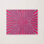 Elektrische Bloom Wings: Een Levendig Edgy & Mooi Legpuzzel (Horizontaal)