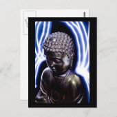 Elektrische Boeddha Briefkaart (Voorkant / Achterkant)