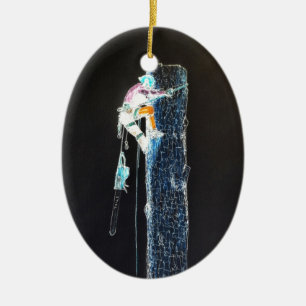 Elektrische boomchirurg-boorgang keramisch ornament