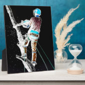 Elektrische boomchirurg-boristisch kettingzagen fotoplaat (Zijkant)