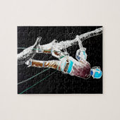 Elektrische boomchirurg-boristisch kettingzagen legpuzzel (Horizontaal)