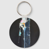 Elektrische boomchirurg-boristisch kettingzagen sleutelhanger (Voorkant)