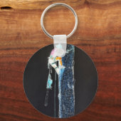 Elektrische boomchirurg-boristisch kettingzagen sleutelhanger (Voorkant)