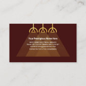 Elektrische bovenlichtlichten visitekaartje (Achterkant)