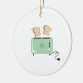 Elektrische broodrooster keramisch ornament (Links)