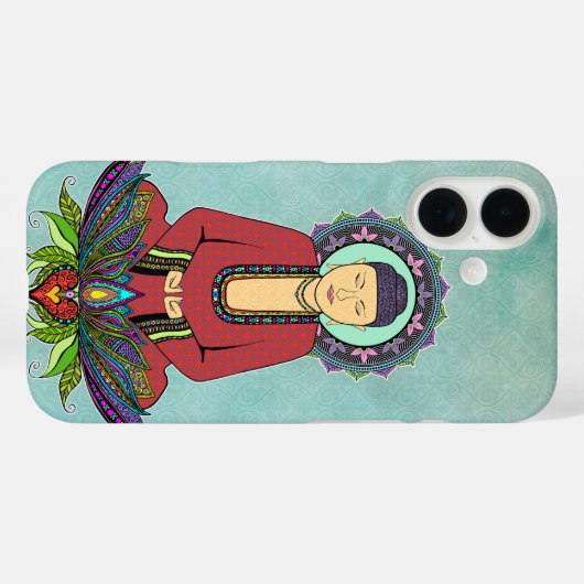 Elektrische Buddha Telefoonhoesjes Case-Mate iPhone Case (Achterkant (horizontaal))