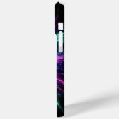 Elektrische Camo, futuristisch ontwerp, neon camou Case-Mate iPhone Case (Achterkant / Links)