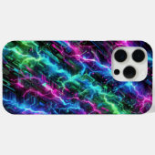 Elektrische Camo, futuristisch ontwerp, neon camou Case-Mate iPhone Case (Achterkant (horizontaal))
