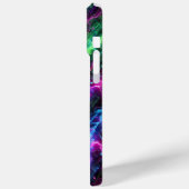Elektrische Camo, futuristisch ontwerp, neon camou Case-Mate iPhone Case (Achterkant / Links)