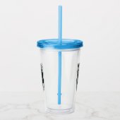 Elektrische cartoon acryl drinkbeker (Rechts)