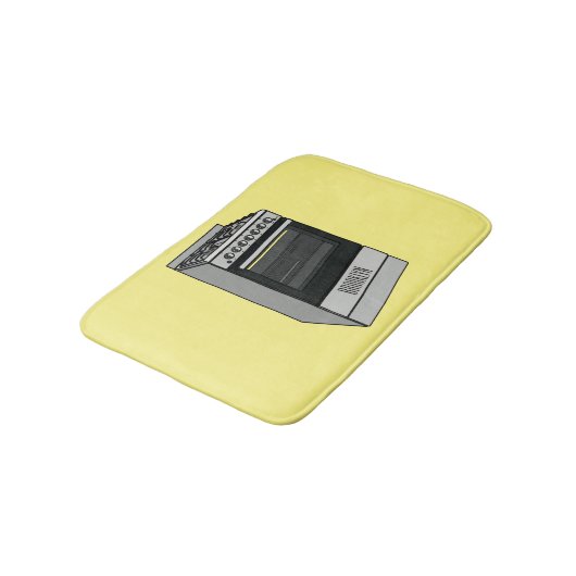 Elektrische cartoon badmat (Gekanteld)