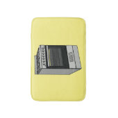 Elektrische cartoon badmat (Voorkant Verticaal)