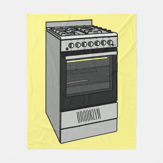 Elektrische cartoon fleece deken (Voorkant)