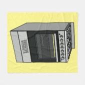 Elektrische cartoon fleece deken (Voorkant (Horizontaal))