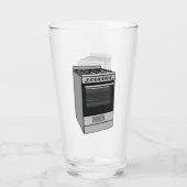 Elektrische cartoon glas (Achterkant)