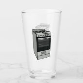 Elektrische cartoon glas (Voorkant)