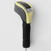 Elektrische cartoon golfheadcover (Schuin)