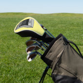 Elektrische cartoon golfheadcover (Insitu)