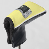 Elektrische cartoon golfheadcover (3/4 voorkant)