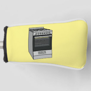 Elektrische cartoon golfheadcover