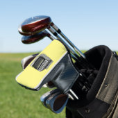 Elektrische cartoon golfheadcover (Insitu)