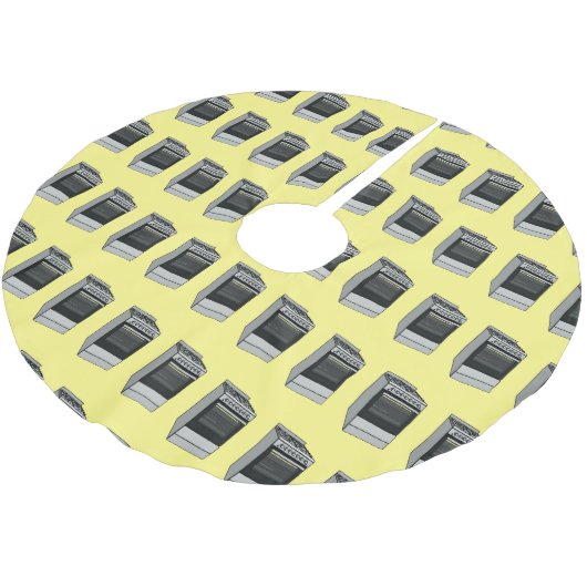 Elektrische cartoon kerstboom rok (Gekanteld)