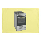 Elektrische cartoon kussensloop (Achterkant)