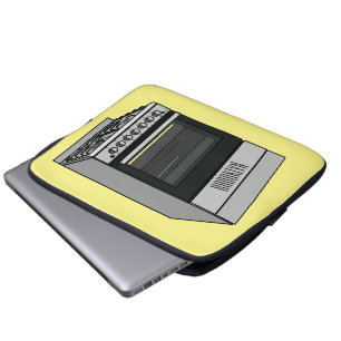 Elektrische cartoon laptop sleeve