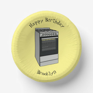 Elektrische cartoon papieren kommen