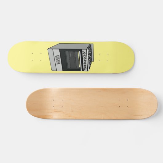 Elektrische cartoon persoonlijk skateboard (Horizontaal)